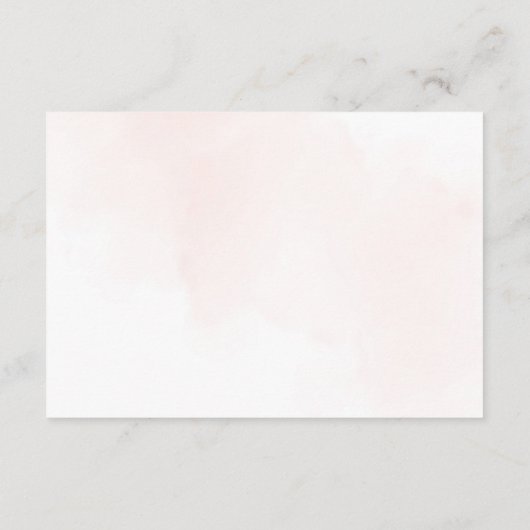 Carte D'accompagnement Fleurs rousses, Fleurs roses, Boho, Déchets (Dos)