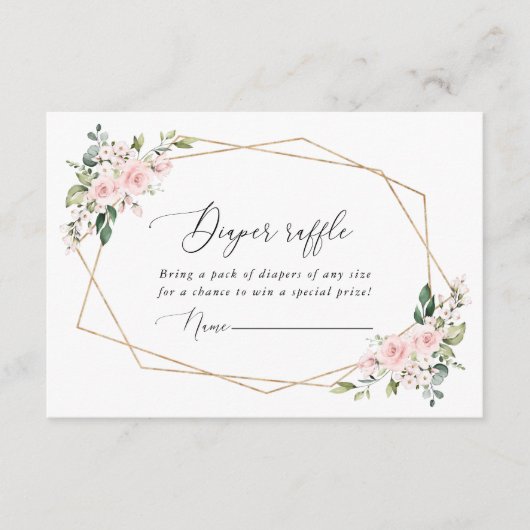 Carte D'accompagnement Fleurs rousses, Fleurs roses, Boho, Déchets (Devant)