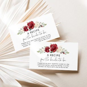 Carte D'accompagnement Floral Bourgogne Recette pour que la mariée soit