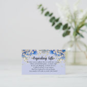 Carte D'accompagnement Floral Daisy Honeymoon Fund mariage de douche nupt (Debout devant)