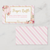 Carte D'accompagnement Flore Chaud Balloon Déchets (Devant / Derrière)