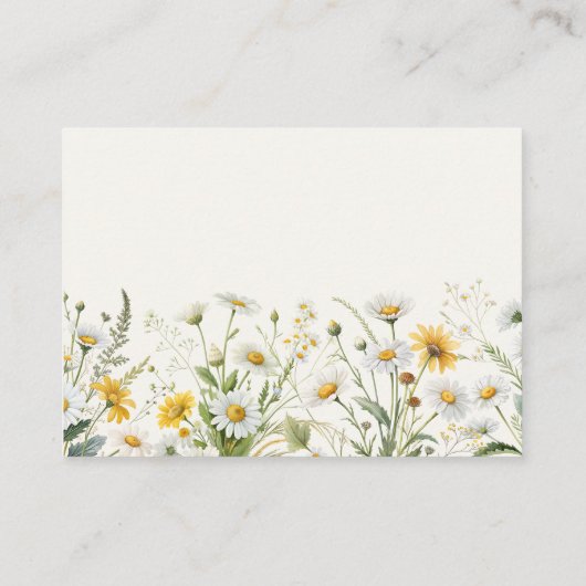 Carte D'accompagnement Flore rustique Pas d'emballage cadeau Fête des mar (Dos)