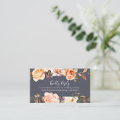 Carte D'accompagnement Flore rustique | Site Mariage violet RSVP (Debout devant)