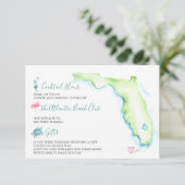 Carte D'accompagnement Floride côtière tropicale Détails Insérer (Debout devant)