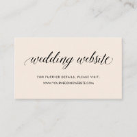 Flush et typographie douce | Site Web mariage Insé