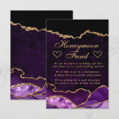 Carte D'accompagnement Fonds de Parties scintillant de l'âge de la lune d (Devant / Derrière)