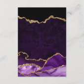 Carte D'accompagnement Fonds de Parties scintillant de l'âge de la lune d (Dos)