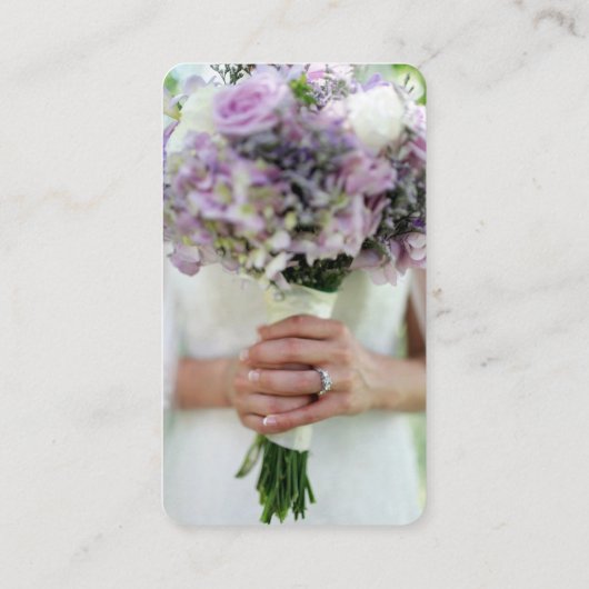 Carte D'accompagnement Fonds Lune De Miel Avec Code QR Et Photo (Dos)