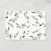 Carte D'accompagnement Forêt boisée Animaux La verdure Apporter un livre (Dos)