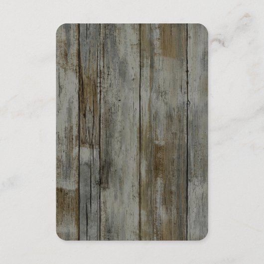 Carte D'accompagnement Forêt Noire rustique (Dos)