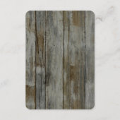 Carte D'accompagnement Forêt Noire rustique (Dos)