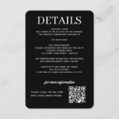 Carte D'accompagnement Forêt Noire rustique (Devant)