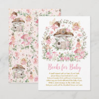 Forêt Whimsical Fairy Rose Floral Livres pour bébé