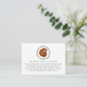 Carte D'accompagnement Fox & Hare | Insert de douche sans encadrement (Debout devant)