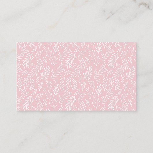 Carte D'accompagnement Framboise Baby shower sucré Brochure (Dos)