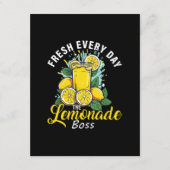 Carte D'accompagnement Fresh Every Day Le Patron De Lemonade (Devant)