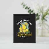 Carte D'accompagnement Fresh Every Day Le Patron De Lemonade (Debout devant)