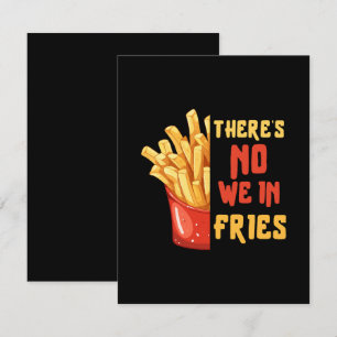 Carte D'accompagnement frites
