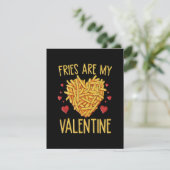 Carte D'accompagnement Frites Sont Mon Valentin (Debout devant)