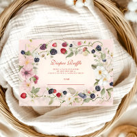 Fromage au Baby shower doux Berry