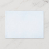 Carte D'accompagnement Fun Blue Candy Guesser Baby shower Étoiles de jeu (Dos)