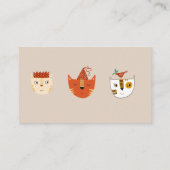 Carte D'accompagnement Fun Kitty Cat Baby shower Cadeau Registre (Dos)