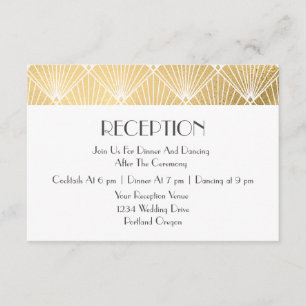 Carte D'accompagnement Gatsby Art Déco Gatsby Gatsby Gatsby Gatsby Gatsby