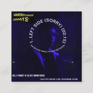 Carte D'accompagnement GAUCHE (DÉSOLÉ) [édition spéciale]