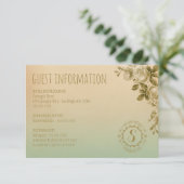 CARTE D'ACCOMPAGNEMENT GC FOREVER IN LOVE INFO CLIENT INFO (Debout devant)