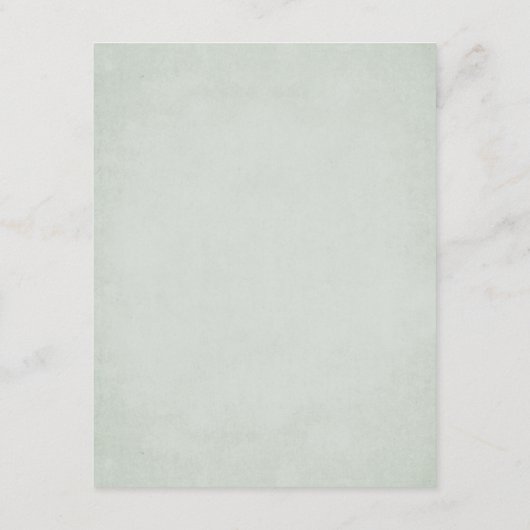 Carte D'accompagnement Géométrique Verdure Or moderne Mariage succulent (Dos)