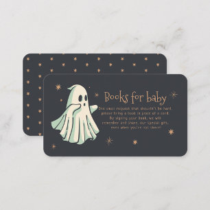 Carte D'accompagnement Ghost Halloween Spooktacular Livres Pour Bébé