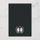 Carte D'accompagnement Ghost Love Mariage (Dos)