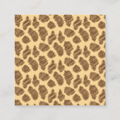 Carte D'accompagnement Giraffe Poster de animal Baby Bump Jeu (Dos)