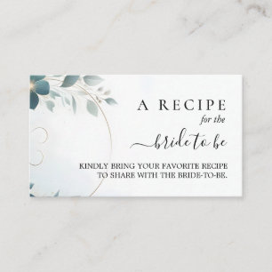 Carte D'accompagnement Glam métal brillant haute Fête des mariées en arge