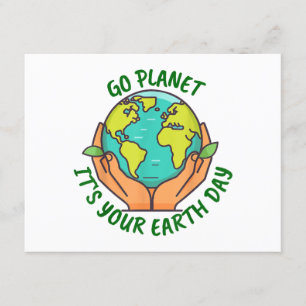 Carte D'accompagnement Go Planet It's Your Jour des terres 2025