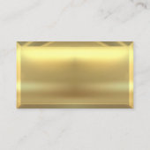 Carte D'accompagnement Gold Bar QR Code Détails de mariage élégant (Dos)