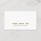 Carte D'accompagnement Gold Burlap Heart, Enregistrer la date (Dos)