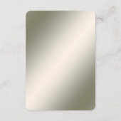 Carte D'accompagnement Gold Floral Detail Enclosure (Dos)