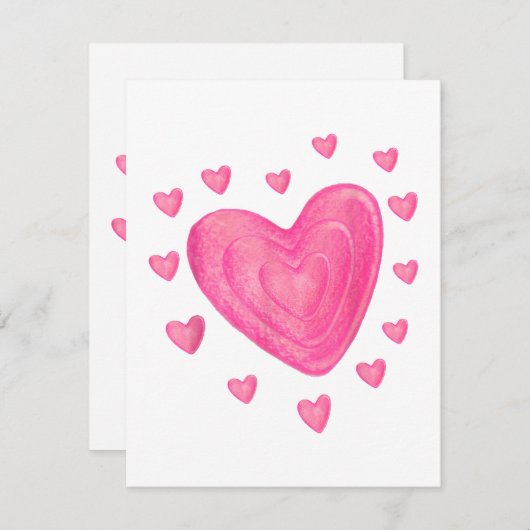 Carte D'accompagnement Gosses de Heart (Devant / Derrière)