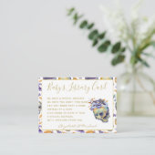 Carte D'accompagnement Goth Baby Library Demande de livre Skuls Halloween (Debout devant)