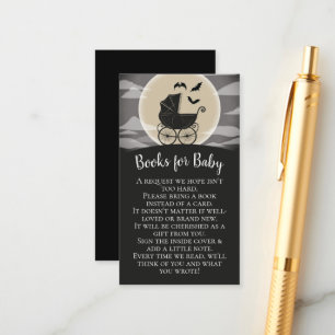 Carte D'accompagnement Gothic Baby Shower Halloween