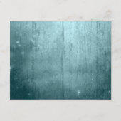 Carte D'accompagnement Gouache Succulente à pointe orange sur fond sarcel (Dos)