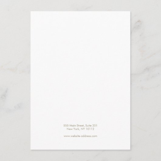 Carte D'accompagnement Grand Ajouter Logo Deux Clip À Cheveux Écran Acces (Dos)