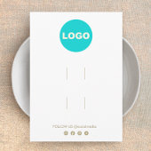 Carte D'accompagnement Grand Ajouter Logo Deux Clip À Cheveux Écran Acces