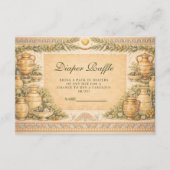 Carte D'accompagnement Greek Olive Diapper Raffle (Devant)