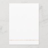 Carte D'accompagnement Green and Eucalyptus Information du Mariage Invité (Dos)