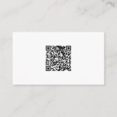 Carte D'accompagnement Greenery and Gold Baby Registry Code QR (Dos)