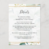 Carte D'accompagnement Greenery Eucalyptus Informations complémentaires (Devant)