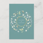 Carte D'accompagnement Greenery Laurel Garland Informations complémentair (Dos)