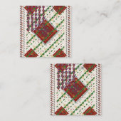 Carte D'accompagnement Greetings card (Devant / Derrière)